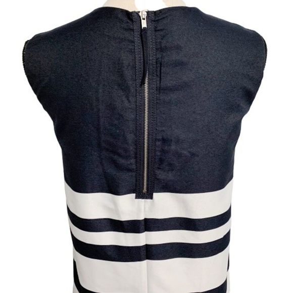 Gap chambray striped sleeveless shift dres… - Picture 4 of 8